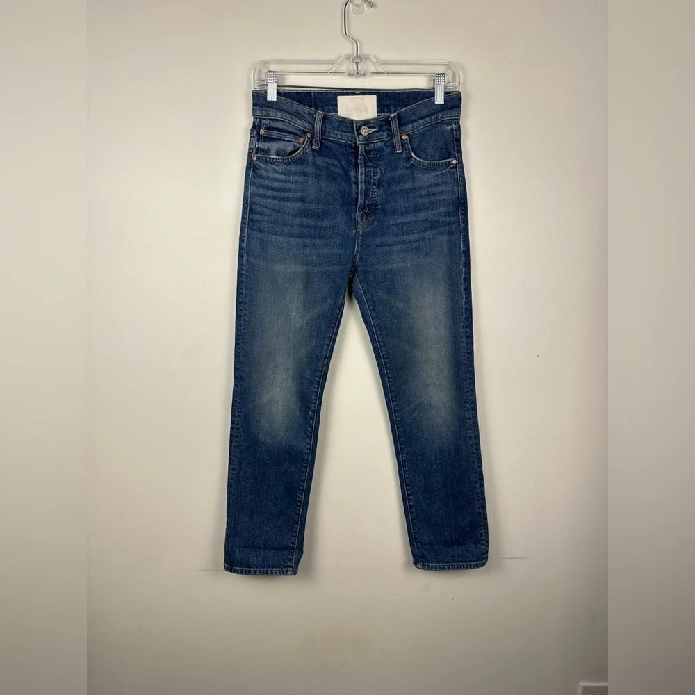 Mother The Scrapper Ankle High Rise Jeans Women’s Sz 25 - Picture 2 of 13